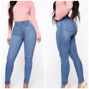 Fashion Nova High Waist Skinny jeans
